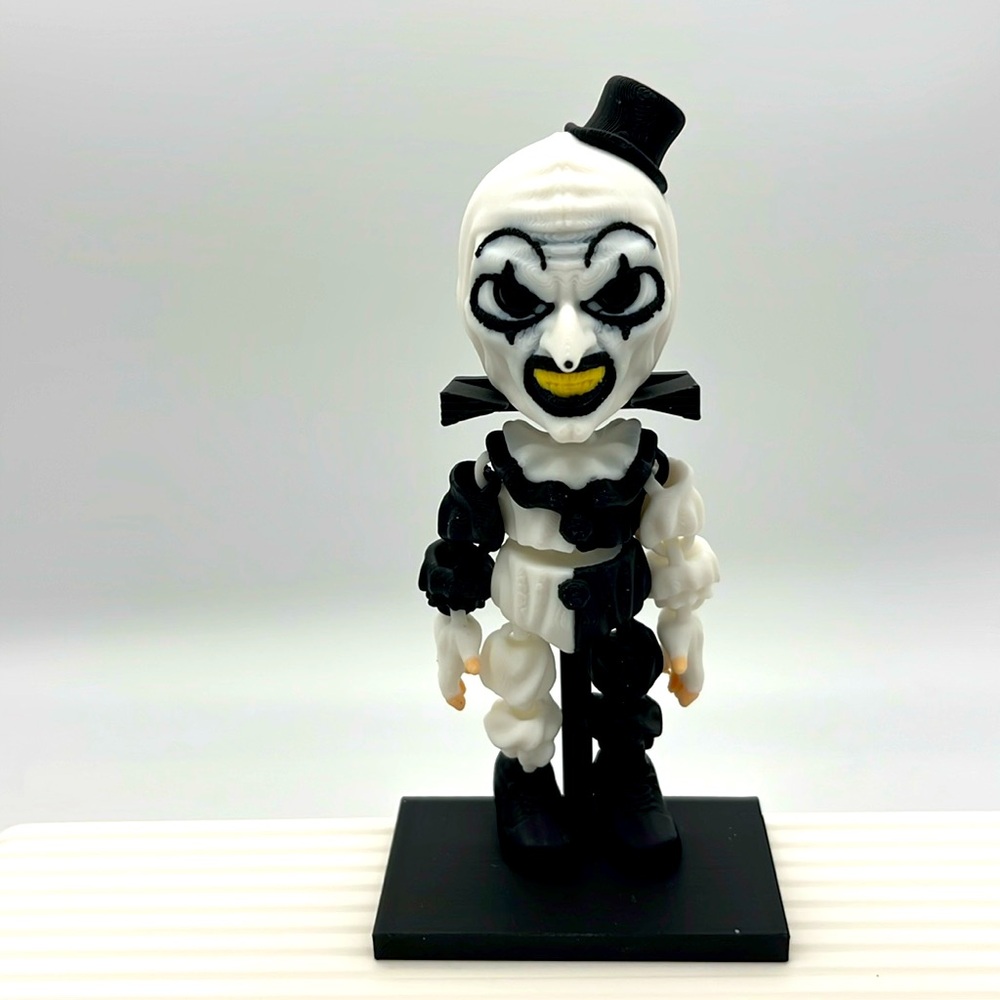3D printed Articulated Art the CownThe Terrifier  Fidget Toy Fun Collecti…